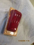 1946-1948 Desoto Custom Deluxe Dehy Factory Glass Driver Taillight Lens CB-13757. Fixed Price $30.00.