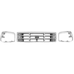 1992 1998 Ford Pickup Truck Front Grille & Headlight Door Pair Right+left 3 Pcs. Fixed Price $269.99.