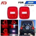 For 1997-2006 Jeep Wrangler Tj Red Led Tail Lights Turn Signal Brake Lamps Assy. Fixed Price $139.49.