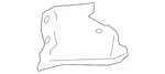 Genuine Mitsubishi Upper Plate Bracket MR981314. Fixed Price $23.23.