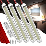 4PC 12V Interior BAR,120LEDS 2800LM 28W Strip Lights On/off Switch. Fixed Price $30.99.