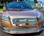 2015-2020 Lincoln Continental Chrome Triple Weave Mesh Light Led Grille. Fixed Price $2650.50.