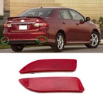 Rear Bumper Reflector Lights For Toyota Corolla 20112013 Tail Brake Lamps. Fixed Price $19.34.