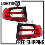 Left Right Pair Red White Lens Rear Brake Tail Lights For 2004-2008 Acura Tl. Fixed Price $82.12.
