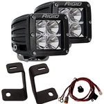 Rigid A-pillar Mount Kit Hood D-series Pro Led Lights 17-20 Ford F150 Raptor. Fixed Price $384.98.