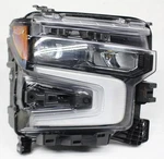 Oem Right Passenger Side Led Headlamp For Chevy Silverado 1500 Black Bezel. Fixed Price $419.99.