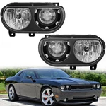 2PCS Headlights For 2008-2014 Dodge Challenger Black Housing Headlamps L+r Pair. Fixed Price $57.99.