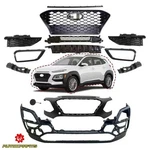 Front Bumper Upper&lower W/grille/radiator Set For 2018-2021 Hyundai Kona 13PCS. Fixed Price $589.99.