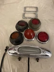 Vintage Lucas Classic Car Lenses Lights Made England Excellent Condition. Fixed Price $114.10.