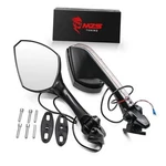 Motorcycle Mirrors, Led Racing Rear View Turn Signal Dual 6MM. Fixed Price $69.75.