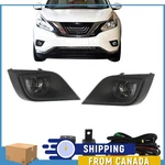 Ships From Canada For 15- Nissan Murano Fog Lights Bumper Lamps. Fixed Price $32.21.