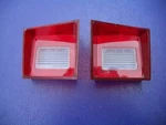 Nos? 1968 Plymouth Valiant Tail Light Back Up Lenses 2853011. Fixed Price $34.95.