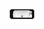 Genuine Oem License Plate Light Lens For Mini Cooper 07-15 51132756227. Fixed Price $13.73.