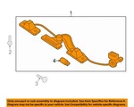 Hyundai Oem 13-15 Santa Fe License Plate Light-lamp 92501B8010. Fixed Price $47.33.
