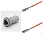 Set License Plate Light Socket And Wiring For Toyota 9007599011 Rep.kit. Fixed Price $12.31.