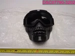 Black Skull Motorcycle Detachable Visor Goggles, Riding Half-face H845064G. Fixed Price $7.11.