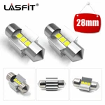 2XWHITE 28MM Festoon Led Interior Dome Map License Light Bulb DE3021 DE3022 3528. Fixed Price $14.99.
