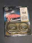 Ge Car Lights 12 Volt Heavy Duty Instrument Indicator 168BP New Old Stock. Fixed Price $5.99.