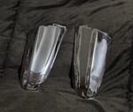 Nos 1956 Ford Fairlane Parking Lamp Extensions Pair Fomoco BJ-88183-A BJ-88182-A. Fixed Price $350.00.