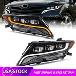 Pair Led Projector Headlights For Toyota Venza 2009-2016 Headlamps W/animation. Fixed Price $529.00.