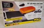 Wolo 10" Led Mini Amber Light Bar Model: 3720MS-A W/ Magnetic Suction Cup Mount. Fixed Price $49.99.