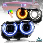 Vland Dual Beam Rgb Led Headlights For Dodge Challenger 2015-19 Drl Front Lamps. Fixed Price $414.99.