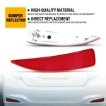 Rear Bumper Reflector Cover Red For Toyota Yaris 2012 2013 2014 5216452100 Epu. Fixed Price $19.99.