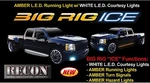 New Recon 26413X 48" Amber Led Running Lights (2) With White Courtesy. Fixed Price $125.00.