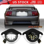 Pair Ford Mustang 1994-2004 Led Rear Bumper License Plate Light White Lamps. Fixed Price $12.59.