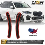 Euro Smoke Lens Front Bumper Reflector Light Pair For 2019-2025 Bmw G05 X5. Fixed Price $72.95.