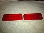 1969 70 71 Chevrolet El Camino Rear Bumper Reflector Lenses 5961725. Fixed Price $15.00.