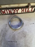 1956 Buick Special Headlight Door Bezel 5947204. Fixed Price $49.99.