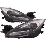 Headlights Set Halogen Left Driver Right Capa Pair For 2011-2013 Mazda 6 Chrome. Fixed Price $284.24.