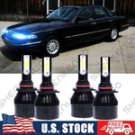 Ford Crown Victoria 92-97 8000K Blue Led Headlight Hi & Lo Beam Bulb Qty 4. Fixed Price $30.09.