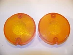 1963 64 Plymouth Valiant Amber Turn Signal Lenses Oem #2424475. Fixed Price $74.98.