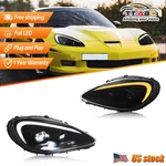 Pair For 2005-2013 Chevrolet Corvette C6 Led Drl Headlight Left&right Front Lamp. Fixed Price $749.00.