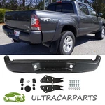 Black Steel Rear Step Bumper Assembly For 2005-2015 Toyota Tacoma Pickup. Fixed Price $159.99.