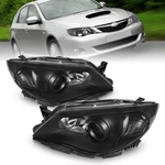 For 2008-2011 Subaru Impreza Outback Sport Wrx Black Halogen Headlights Assembly. Fixed Price $152.99.