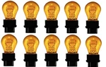 10X 3357NA/3457NA Natural Amber Miniature Lamp Turn Signal Light Bulb 3357/3457. Fixed Price $19.98.