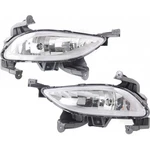 For 2014 Hyundai Sonata Fog Light Assembly Driver And Passenger Side Pair Dot. Fixed Price $151.72.
