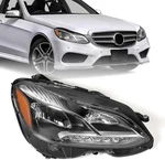 Led Headlight Right Passenger Side For 2014-2016 Mercedes Class W212 S212. Fixed Price $197.45.
