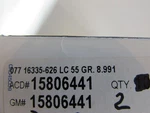 (2) Genuine Gm Acdelco Sylvania Stop Lamp Bulb 15806441 3047K Ships Out Next Day. Fixed Price $9.99.