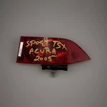 2004 2005 Acura Tsx Right Hand Passenger Side Outer Rear Tail Light Rh Oem. Fixed Price $29.09.
