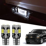 2PCS Bright White License Plate Light Led Bulb For Chevrolet Silverado 1999-2022. Fixed Price $12.99.