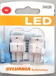 Sylvania Premium Light 7443 Red Two Bulbs Brake Stop Tail Upgrade New Sealed. Fixed Price $14.99.