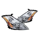 Headlight Set For Nissan Murano 03-07 Lh Rh Front Factory Halogen 114-59095L. Fixed Price $255.40.