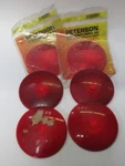 Assorted, Replacement Lens Covers, Clearance Light, Marker, Lot Of 5, Red. Fixed Price $12.00.