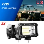 Nilight 2PCS 5 Inch 72W Work Flood Led Bar Driving Fog Lights Off Road 4WD. Fixed Price $25.99.