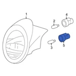 Ford F1TZ13411G Rear Back Up Light Socket. Fixed Price $11.07.