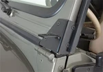 Rampage 7609 Black Windshield Hinge Light Bracket For 76-95 Jeep Wrangler Yj/cj. Fixed Price $28.53.